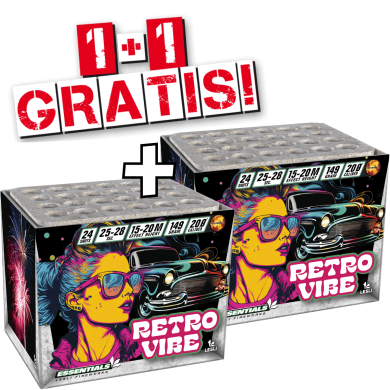 Retro Vibe 2=1 vuurwerk