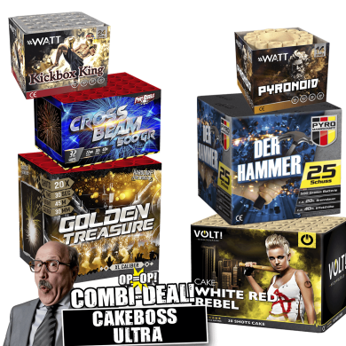 Cakeboss Xtreme vuurwerk